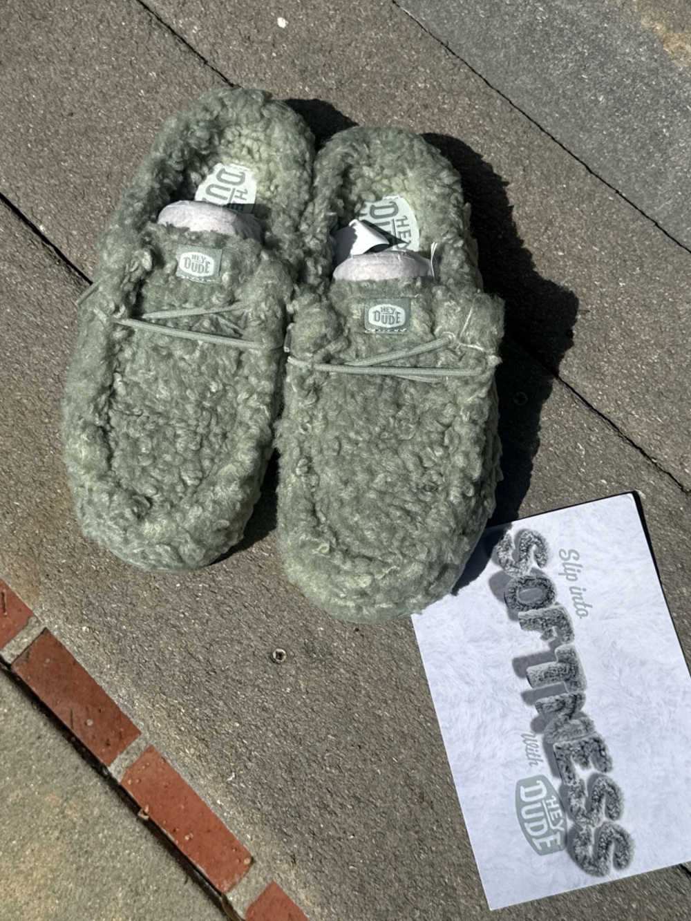 Hey Dude Wendy Slipper (never been worn)